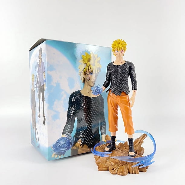 Naruto GK alucinógeno Naruto Rasengan Sasuke figura de pie modelo ornamento periféricos de animación