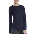 thumbnail image 3 of Scrubstar Women's Eco-Friendly Long Sleeve Mesh Performance Underscrub, 3 of 4