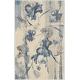 thumbnail image 2 of Nourison Somerset Floral Ivory/Blue 2'6" x 4' Area Rug, (3x4), 2 of 5