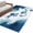 Blue, variant on Navy Blue Fish Round Area Rug 6Ft Washable Circle Rugs for Bathroom Office, Nautical Coastal Summer Ocean Modern Rustic Non-Slip Carpet Floor Mats Indoor Outdoor Carpet Runner Aesthetic Home Decor