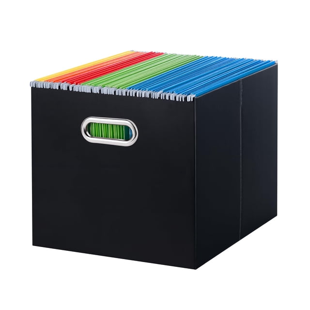 Organizador de archivos Oterri, 31 x 27 x 25 cm, tamaño carta, plegable