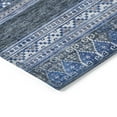 thumbnail image 4 of Addison Rugs Chantille Indoor/Outdoor Transitional Southwest Navy Washable Rectangle Rug, 5' x 7'6", 4 of 6