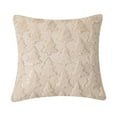 thumbnail image 2 of Taotanxi Christmas Pillow Covers 16x16 inch Xmas Decorations Soft Plush Faux Fur Wool Beige Christmas Tree Throw Pillow Cases Winter Holiday Decor for Sofa Living Room, 2 of 2