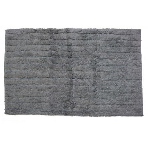 Mr. MJs Trading AG-73317 Lines Bathmat, Moss Green