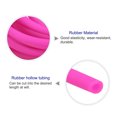 thumbnail image 3 of Uxcell Rubber Cord Tube Hollow Tubing for DIY Craft Beading Necklaces Bracelet Dark Rose 5mx2mmx1mm, 3 of 5