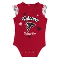 thumbnail image 2 of Newborn & Infant Atlanta Falcons Happy Hearts 2-Piece Bodysuit Set, 2 of 5