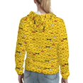 thumbnail image 7 of Lsque Funny Ducks Pattern Casual Women's Hoodie,Hooded Sweatshirt with Kangaroo Pocket,Pullover Hoodie with Eye-catching Drawstrings-Large, 7 of 7