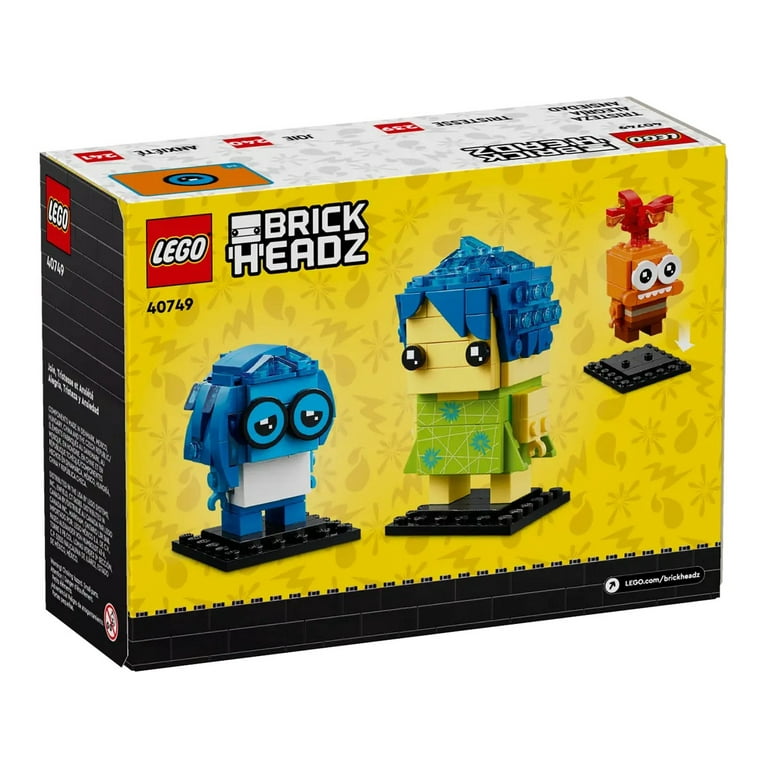 LEGO Brickheadz 40749 Sadness, Joy, Anxiety - Main Image