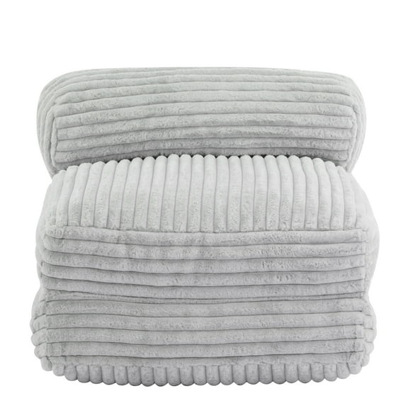 Bean Bag Chairs Latina Indoor Foldbable Bean Bag Lounge chair, Light Gray,Lazy Sofa Chairs