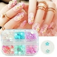 thumbnail image 3 of 6 Grids/Box Nail Decor Exquisite with Steel Ball Lightweight Small Flowers Nail Decoration for Women, 3 of 8