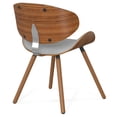 thumbnail image 6 of Simpli Home Marana Dining Chair in White Vegan Faux Leather, 6 of 13