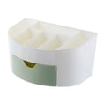 thumbnail image 1 of Organizador de escritorio multifuncional Vhermosa Caja de almacenaje para maquillaje hogar verde, 1 of 2