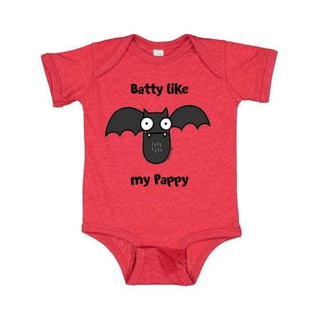 

Inktastic Batty Like My Pappy Gift Baby Boy or Baby Girl Bodysuit