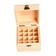 thumbnail image 2 of Estuche de aceites esenciales Caja de aceite esencial de madera Portátil 16 Ranuras Titular de lápiz labial Organizador de aromaterapia Contenedor de Yinane Organizador de aceites esenciales, 2 of 8