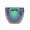 Green, variant on Yaoyar Multicolor Protective Sunglasses Lightweight Visor Full Face Cover 400 under $10