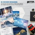 thumbnail image 3 of Better Office Products Winter - Greeting card set - 50 pieces - coldscape snow - 4 in x 6 in - 250 g/m������ - card stock, 3 of 6