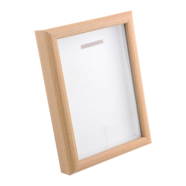 Vitrina de exhibición de medallas, caja de sombra, caja de almacenamiento coleccionable versátil de madera para carreras 7 pulgadas