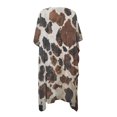 thumbnail image 2 of HELLHERO Long Kimono Swimsuit Cover Up Loose High Quality Fabrics New Trend Bathing Suit Cover Up, 2 of 6