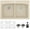 Bisque, variant on Karran Usa QT-710-BR-PK1 Quartz Qt 33" Drop In Double Basin Quartz Composite Kitchen Sink