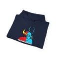 thumbnail image 3 of Toy Machine Two Face Alien Vintage Skateboarding Hoodie Design - 4XL / Navy, 3 of 4