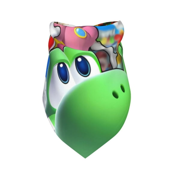 Gokiu Mario for Dog Bandana 1 Pack Premium Durable Triangle Scarf Washable Dog Bandana Boy Birthday Suitable for Neutral Large Dogs