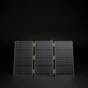 Swiss Tech Foldable Solar Panel, 30W, USB-A and USB-C, Phone Charger, Waterproof, Emergency Use, Panel Only