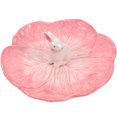 thumbnail image 3 of Kids Ceramic Dish Chinese Cabbage Design Dinner Plate Food Platter with Rabbit for Dessert Fruit Salad (Pink), 3 of 6