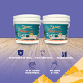 thumbnail image 3 of PINTEX 2 Pack Pintura para Pared Vinil-Acrílica | Fácil Aplicación, Alta Cobertura y Resistente a la Lluvia | Pintura Acrilica para Interiores Exteriores Mate | 3.8 L c/u | Color Aproximado al Real, 3 of 8