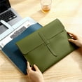 thumbnail image 3 of Elegant Leather File Folder Letter Size Leather Document Case for Office School, 3 of 20