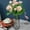 Pink, variant on 2025 New Indoor/Outdoor Artificial Flowers 2 in 1 Carnation Artificial Flowers 5 Forks And 10 Carnations Family Party Home Decoration Plastic Flowers Clearance