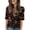 Gray, variant on Women V Neck Half Sleeve T Shirts Dressy Casual Elbow Length Spring Fashion Fit Basic Tee Summer Tunic Top Blouse L