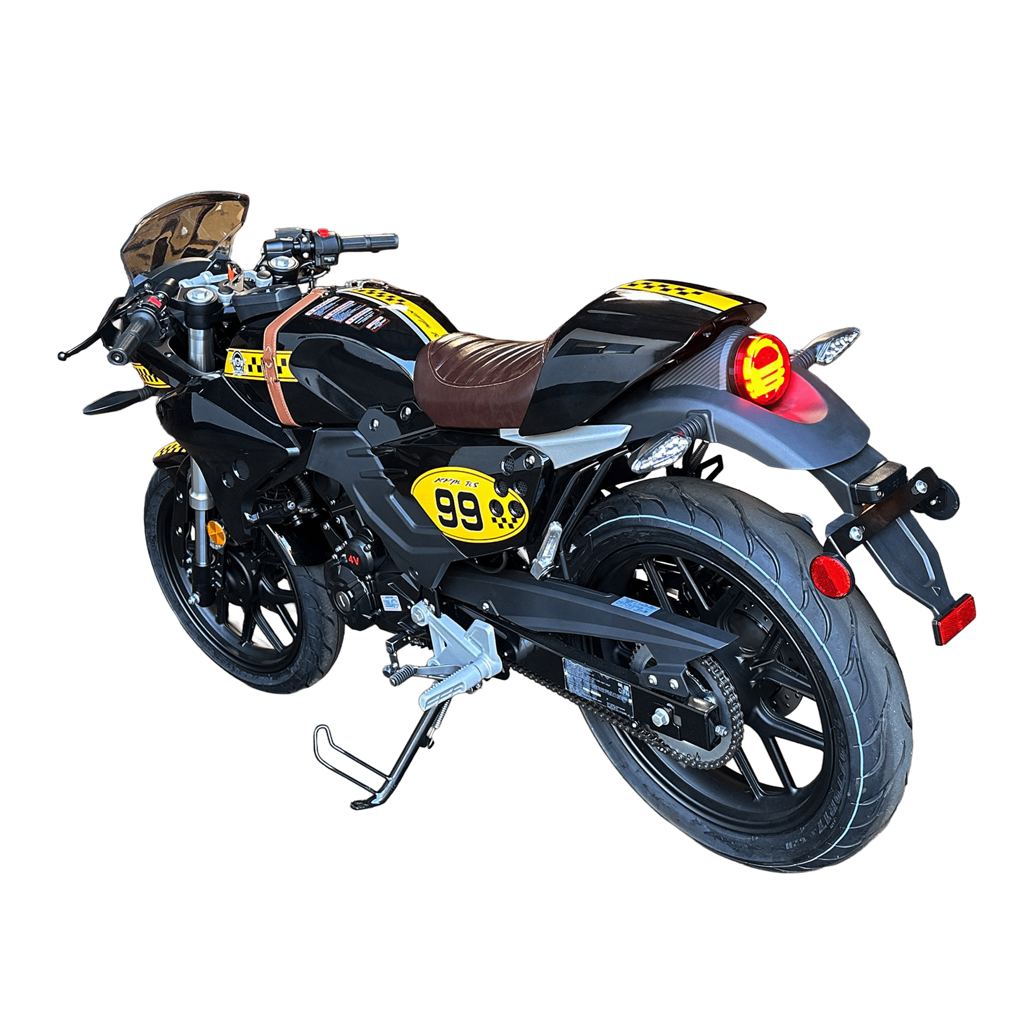 Lifan KPM RS 200 Fuel-Injected Motorcycle – 6-Speed Street Legal Café Racer Style