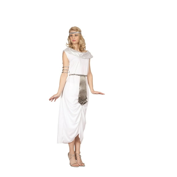 RG Costumes 81096 Queen of the Nile Adult Costume, White - Small