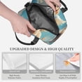 thumbnail image 3 of Uemuo Cute Angel Winged Dog Printed Lunch Bag Lunch Box Reusable Insulated Lunch Tote Bag, Leakproof Thermal Cooler Sack Food Handbags Case High Capacity, 3 of 5