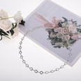 thumbnail image 6 of Unique Bargains 1 Pc Waist Chain Flower Design Adjustable Waist Cord for Women Silver Tone, 6 of 6