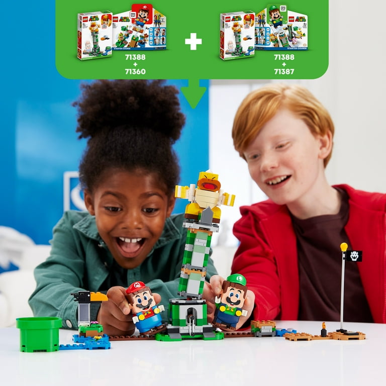 LEGO Super Mario 71388 Boss Sumo Bro Topple Tower Expansion Set Interactive Play Building Toy for Kids 231 Pieces Walmart