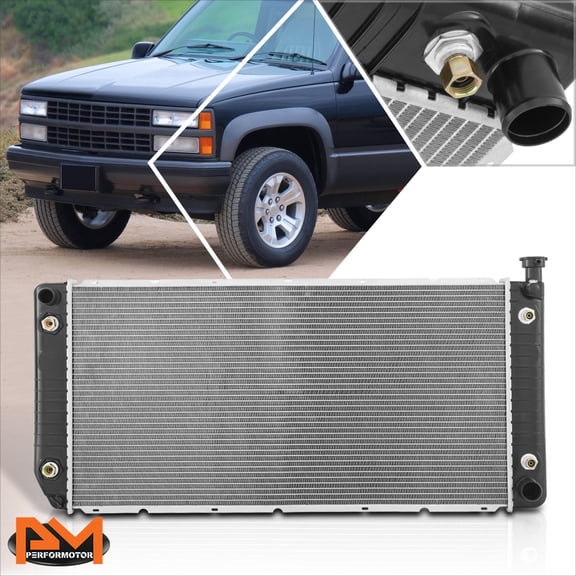 PM PERFORMOTOR for 88-93 Chevy GMC C/K 1500-3500 Pickup Suburban Tahoe Yukon Radiator DPI-624