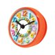 thumbnail image 2 of Reloj de ducha, decoración del hogar, resistente al agua, para refrigerador, sala de estar, inodoro. naranja, 2 of 9