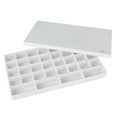 thumbnail image 1 of 24/36 Grid Hard Cover Square Pigment Box Color Box Gouache Watercolor Acrylic Art Paint Box Color Mixing Painting, 1 of 8