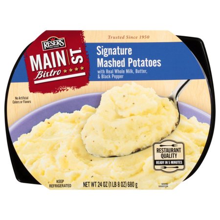 RESER'S, SIGNATURE MASHED POTATOES WITH WHOLE MILK & REAL BUTTER