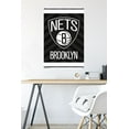 thumbnail image 6 of NBA Brooklyn Nets - Logo 15 Wall Poster with Push Pins, 22.375" x 34", 6 of 6