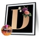 thumbnail image 2 of 5D diamante pintura letra flor completo cuadrado diamante mosaico pared Hugtrwg Para estrenar, 2 of 9