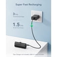 thumbnail image 5 of Batería externa Plug-and-Charge Mini 5000mAh 20W Power Bank Batería portátil de carga rápida para iPhone 11 12 13 8 7 X 6 (Negro) esquí esquí Gafas de esquí, 5 of 5