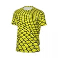 thumbnail image 5 of T Shirt For Men Geometric Art Running T-Shirt Beach Yellow Brick Road Print Aesthetic T-Shirts Fashi, 5 of 7