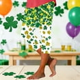 thumbnail image 2 of QATAINLAV Women Irish Clover Saint Pattys Day Capris Stretchy High Waisted Workout Yoga Pants Casual 7/8 Length Tight Leggings Green S, 2 of 6