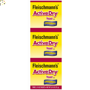 Fleischmann'S Active Dry Yeast, 0.75 Oz, 3 Pack Original Recipe