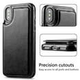 TekDeals Leather Flip Wallet Card Holder Case Cover For Apple iPhone 11, 11 Pro, 11 Pro Max, XS