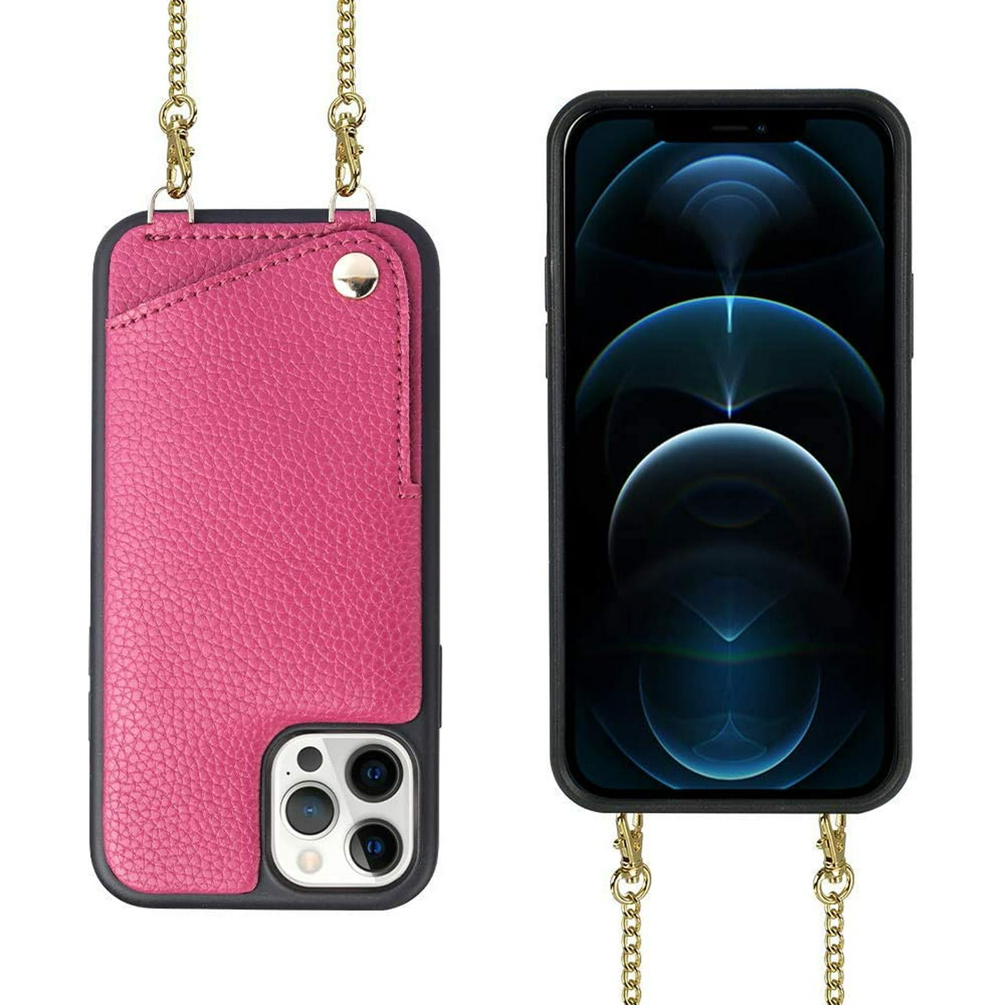 Iphone 12 pro max crossbody wallet case hotsell