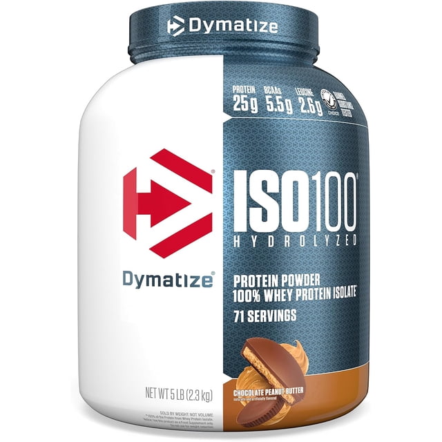 Dymatize Iso100 Chocolate Peanut Butter, 5 Pound
