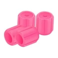 thumbnail image 2 of 8 tapones para válvulas de neumáticos de coche, luminosos y noctilucentes para coches y camiones. Rosa, 2 of 8